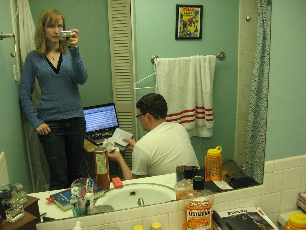 Day 42 Storm Shelter (/Bathroom) The tornado siren just s… Flickr