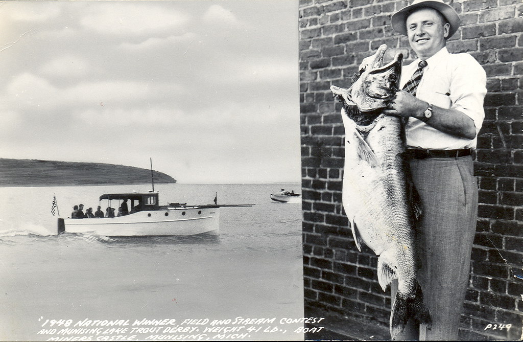 Munising MI UP Field and Stream Fishing Derby Winner 1948 Flickr