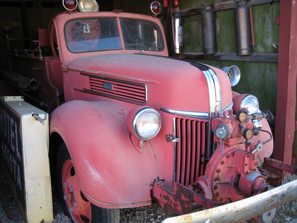 Ford fire truck Pioneer Auto Show, Murdo, South Dakota. Se… Flickr