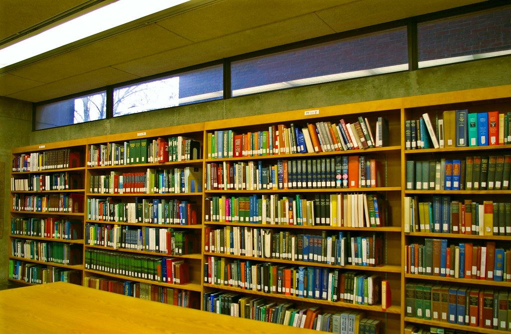 Reference Room Whittemore Library, Barbara L. Slavin Flickr