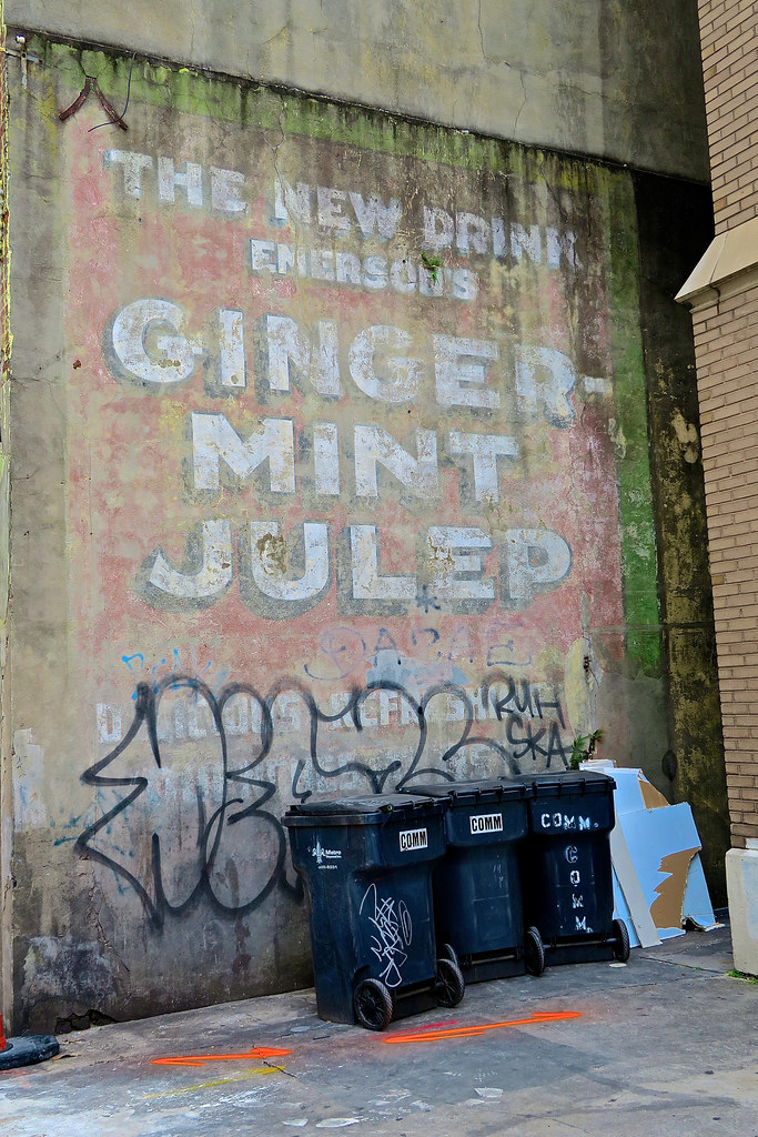 GingerMint Julep, New Orleans, LA Ghost sign on a wall on… Flickr