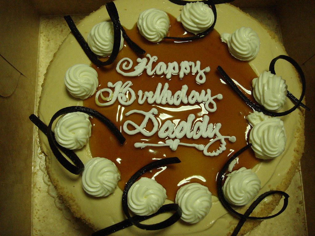 happy 59th birthday, daddy! dulce de leche cake from red r… Flickr