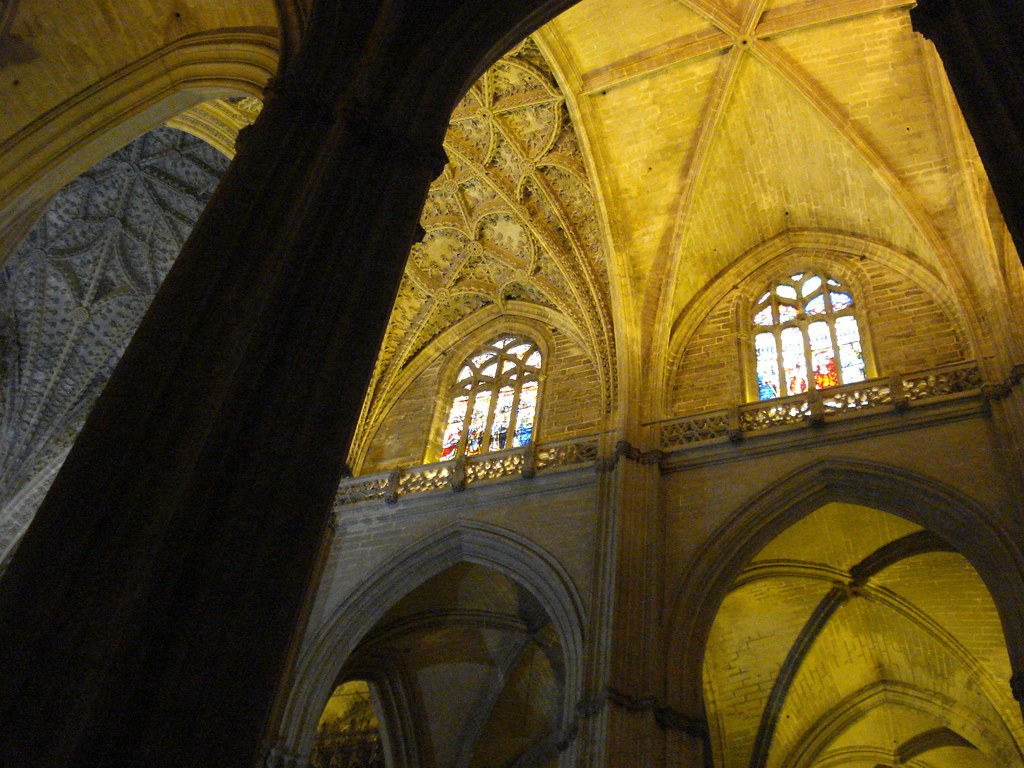 Vaulted ceilings, Seville Cathedral II Vaulted ceilings, S… Flickr