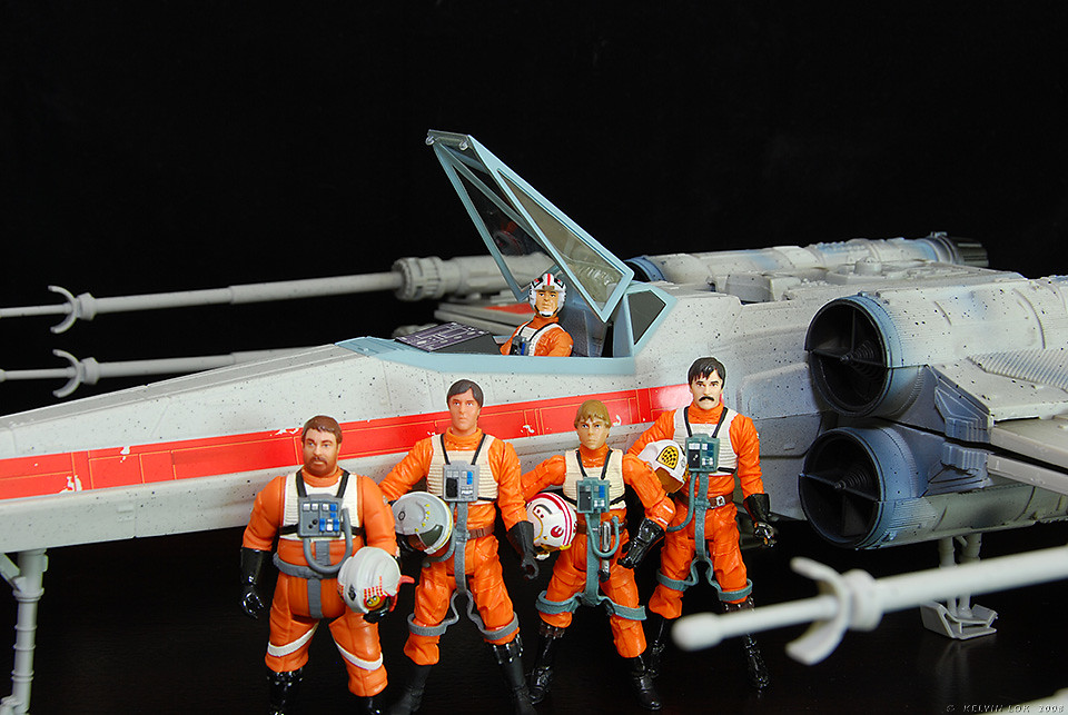 Red Squadron XWing pilots of Red Squadron. Kelvin Lok Flickr