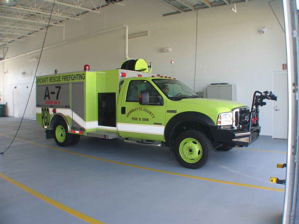 Charlotte County Fire/EMS Station 7 A7 in bay E L Weems Flickr