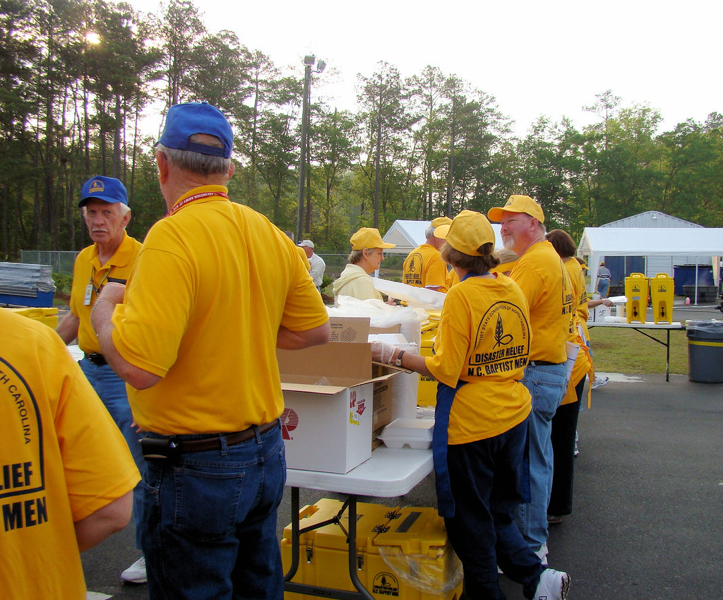 NC Baptist Men Disaster Relief Training Food Servers Lou Ann Gibson Flickr