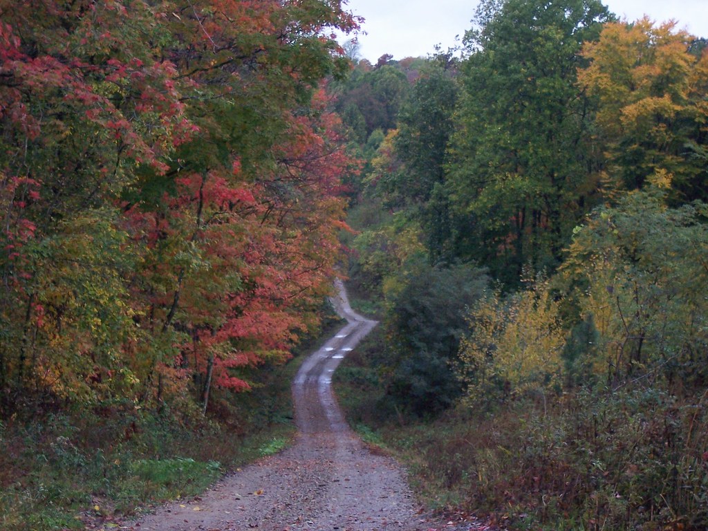 ATV Trail Vinton County, old county road used by 4wheeler