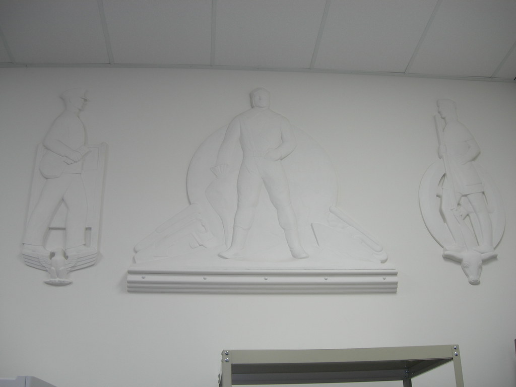 Ripley, Mississippi Post Office Reliefs New Deal cast ston… Flickr