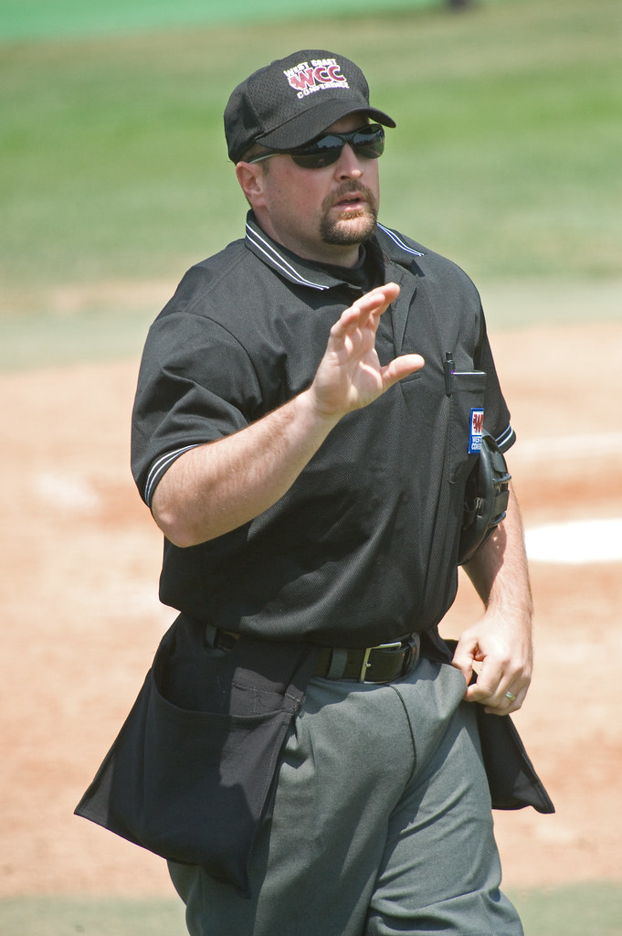 Home plate umpire Scott Letendere mark6mauno Flickr