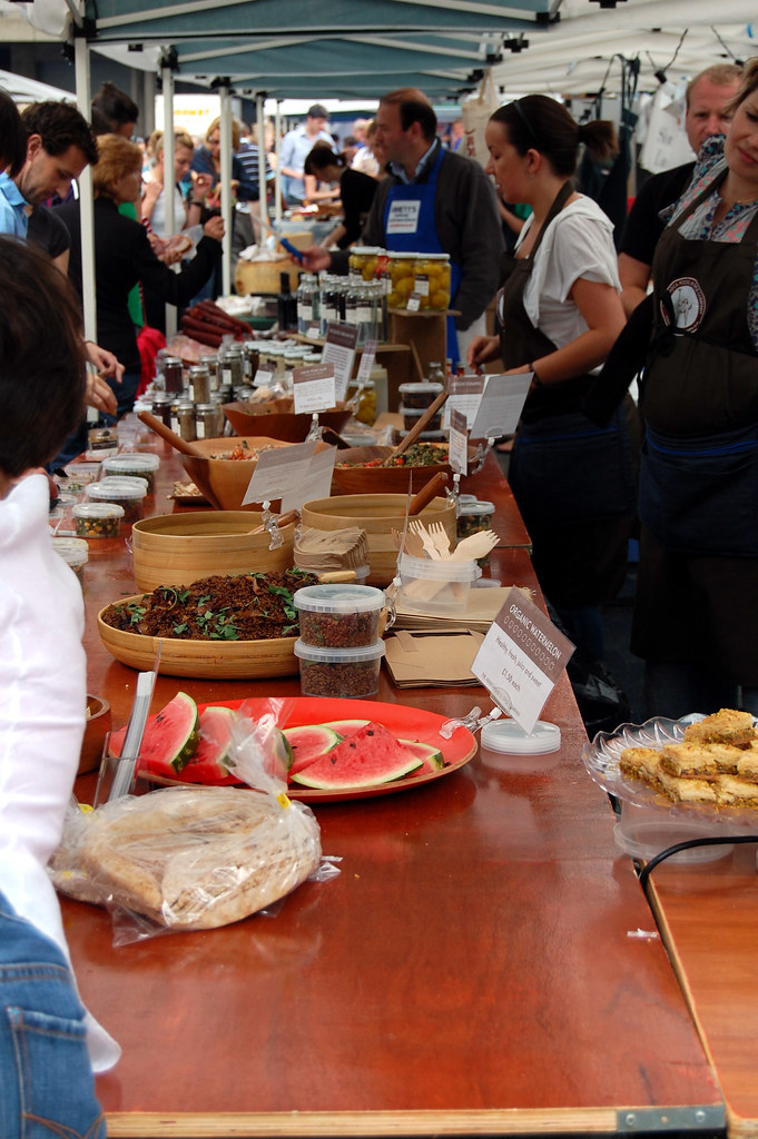 Prepared Foods The Slow Food Market at South Bank in Londo… Flickr