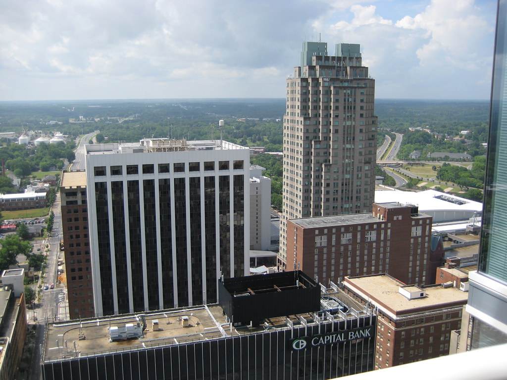 Raleigh Downtown, BB&T, Marriott Kevin Oliver Flickr