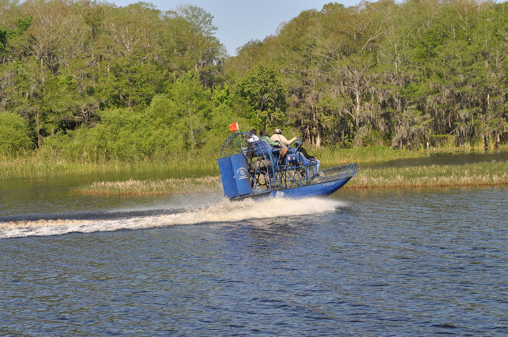 Air Boating at Creek Ranch on Lake Hatchineha Creek Ranch on Lake