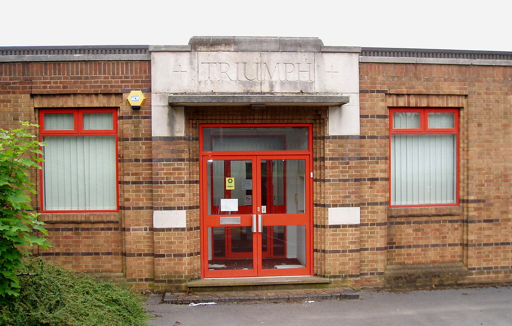 Triumph Entrance Torrington Avenue Coventry Just noticed t… Flickr