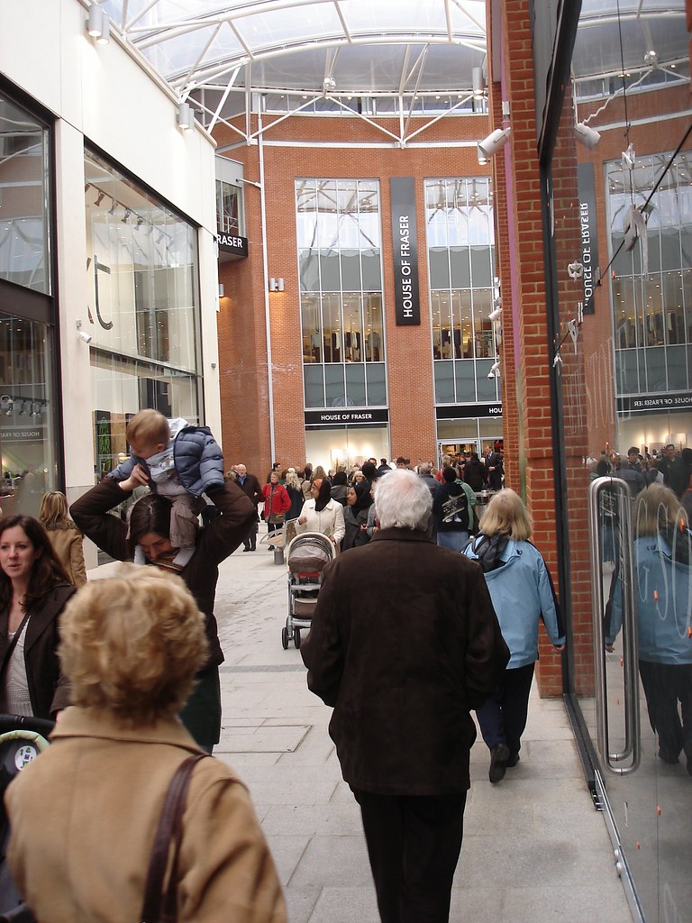 The Eden Centre, High Walkways in the Eden Centre Flickr