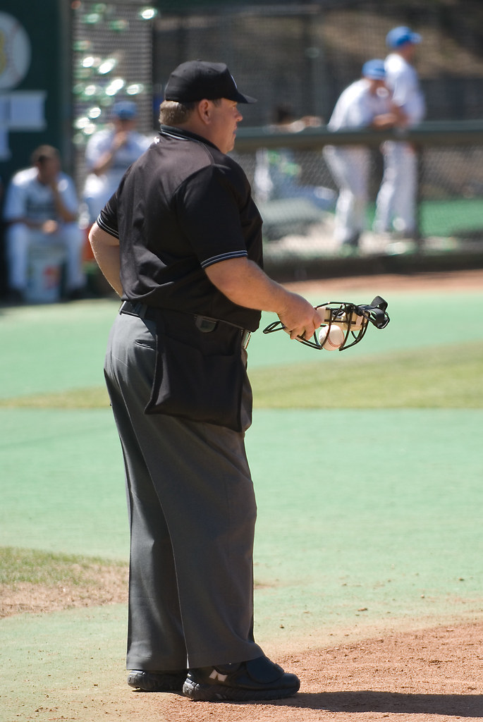 Home plate umpire Kevin Daugherty a photo on Flickriver