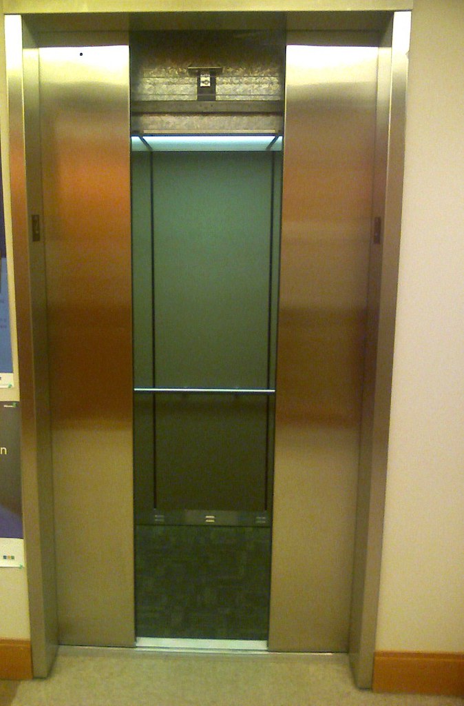 Elevator Stuck It's always a bit disturbing to get off of … Flickr