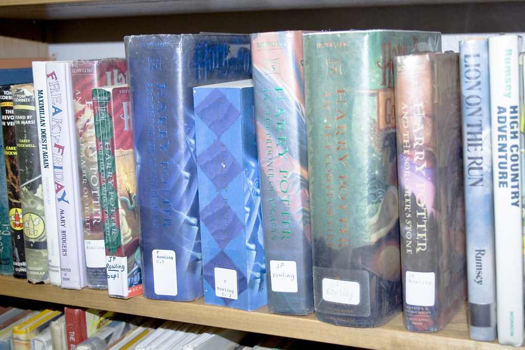Bird City Library Harry Potter Books This is a first for … Flickr