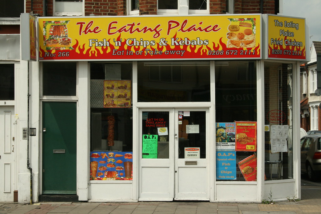 The Eating Plaice The Eating Plaice, Amen Corner, Tooting Tom