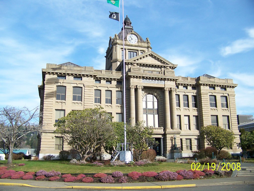 Courthouse Montesano , Wa. Richard Bauer Flickr