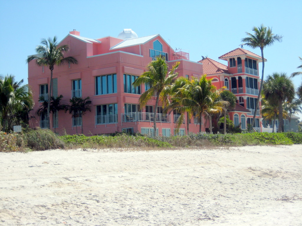 Pink House at Barefoot Beach Erik Jaeger Flickr