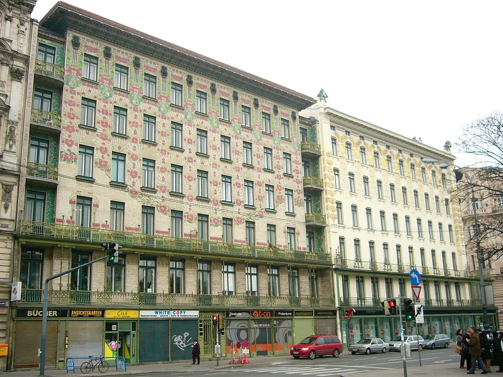 Otto Wagner Majolica House, 189899 Rory Hyde Flickr
