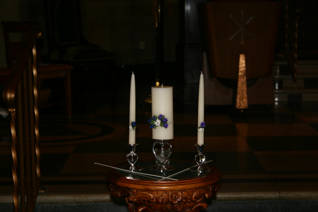 Unity candle I made the decorations theatrepyro Flickr