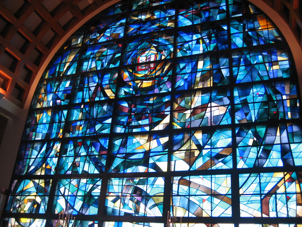 Stauffer Chapel Window pane glass window inside t… Flickr