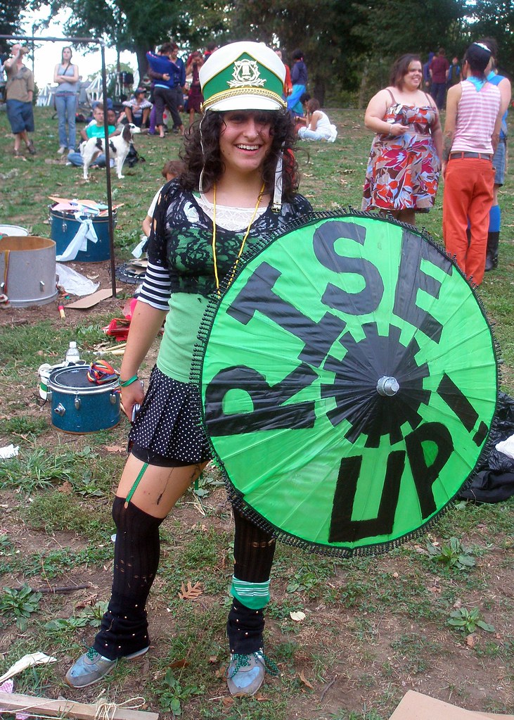 Flag Girl Spiral Q Flag Girl She was full of joy this day.… Bruce