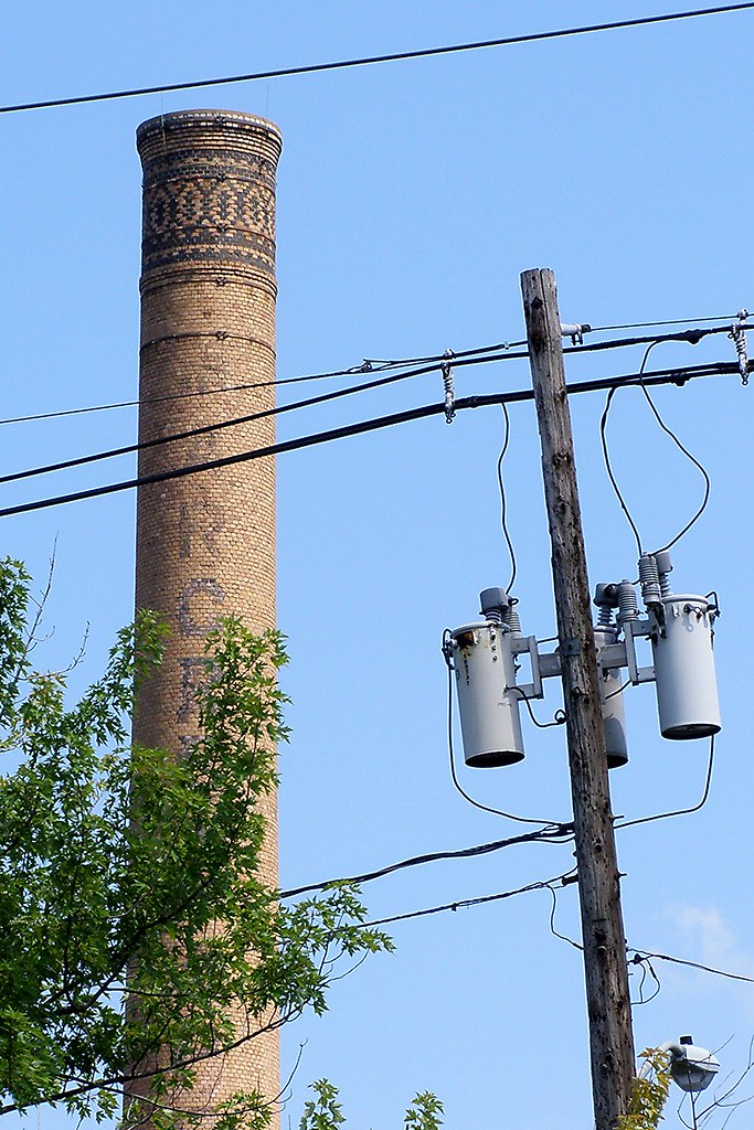 Old Marcal Paper Plant Chimney, New Jersey Location Elmwo… Flickr