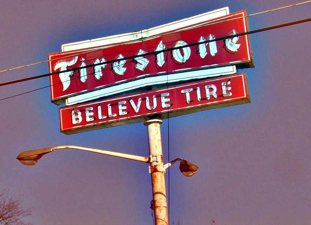 Bellevue Tire Another view of the Bellevue Tire Firestone … Flickr