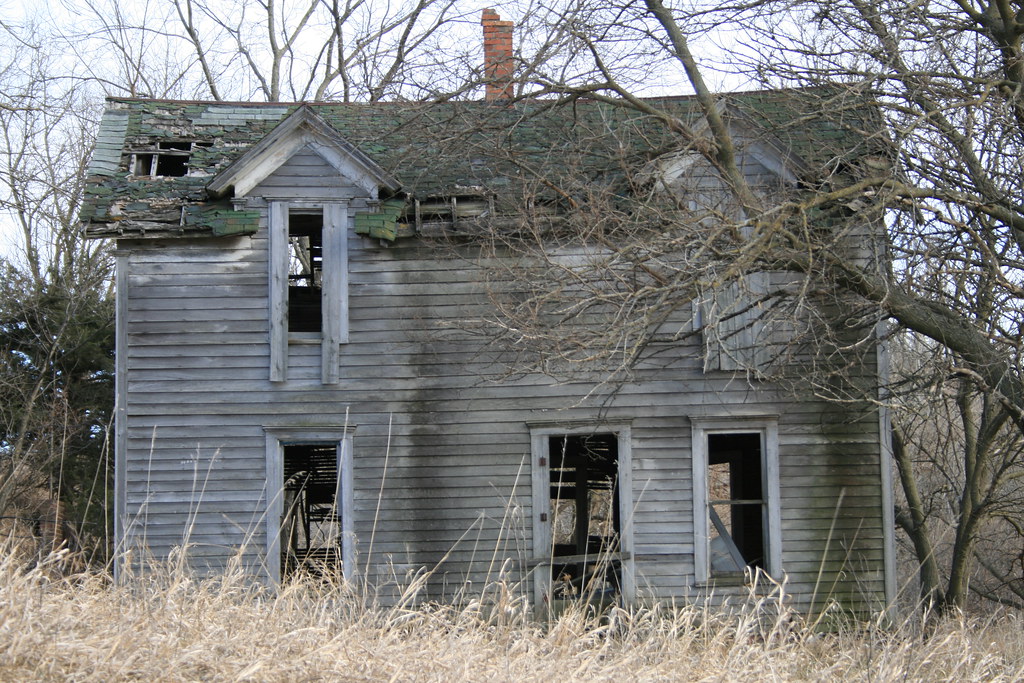 yoo hoo is anyone home? House near Moorhead, Iowa Flickr