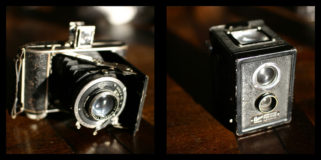 New (OLD!) cameras D Both these cameras take 120 film. T… Flickr