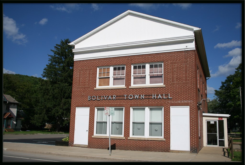 town hall Bolivar, NY rod lewis Flickr