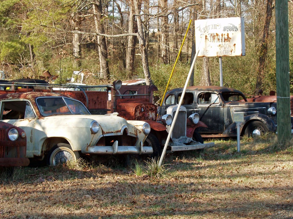Rust Old Cars Ingram Motors, Carlisle Community south of B… Flickr