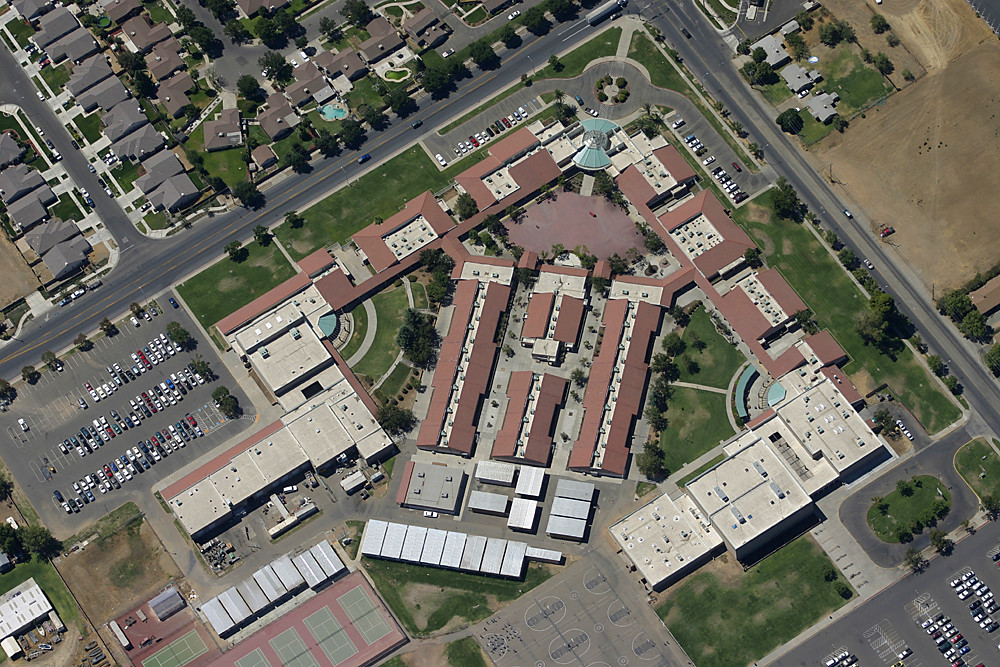 Aerial View of Golden Valley High School Merced California… Flickr