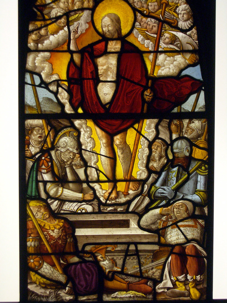 Stained glass art In the Victoria and Albert Museum, Londo… Justin