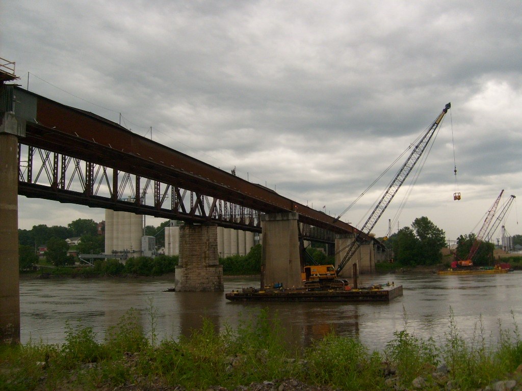 New Bridge Over MO River At Glasgow,MO Heres the new Hwy 2… Flickr
