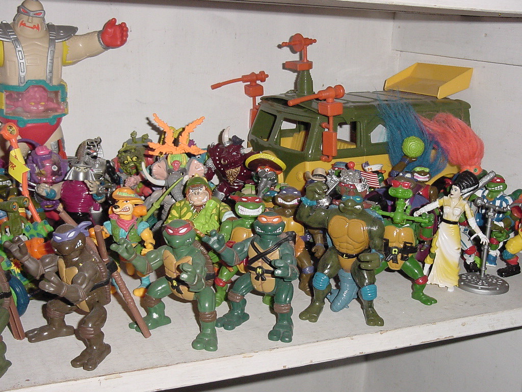 TMNT Action Figure Collection a photo on Flickriver