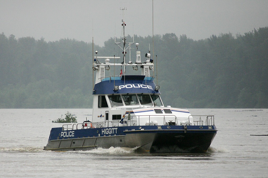 RCMP Boat MV Higgitt Fraser River At Port Haney BC Flickr