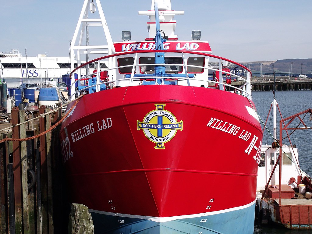 stranraer willinglad at stranraer harbour gordonlochryan Flickr