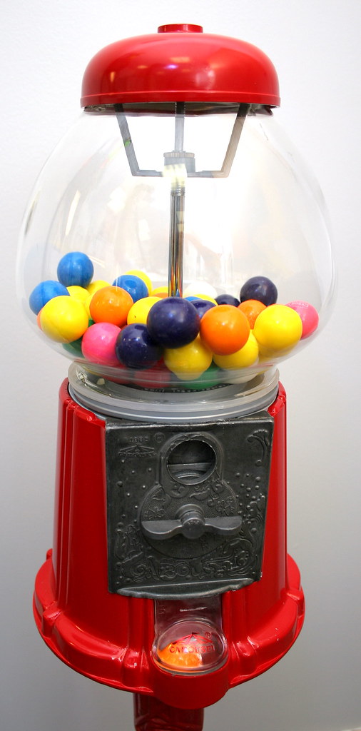 Gumball Machine The gumball machine is now at work but doe… Flickr