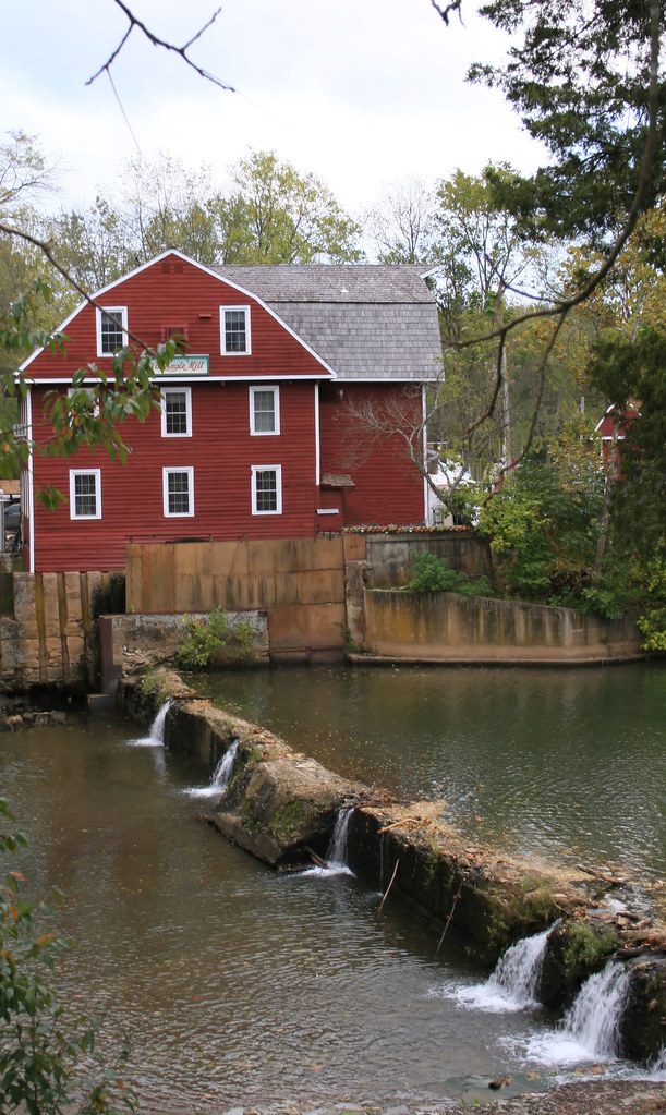 War Eagle Mill Arkansas Looking across the millstream at… Flickr