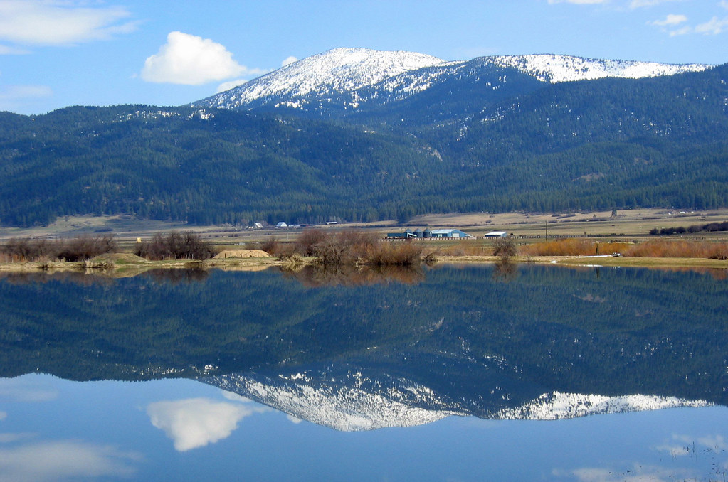 New Meadows, ID Reflection Photo was taken right off of th… Flickr