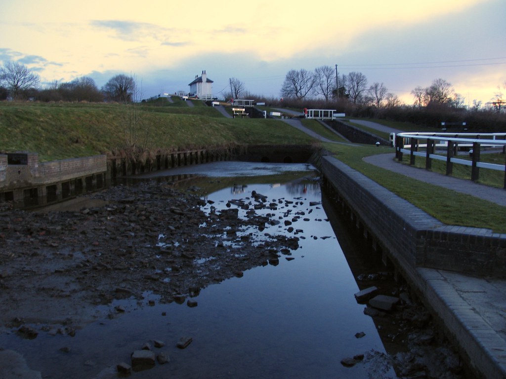 Reservoir used by the Foxton Locks Terezakis Flickr
