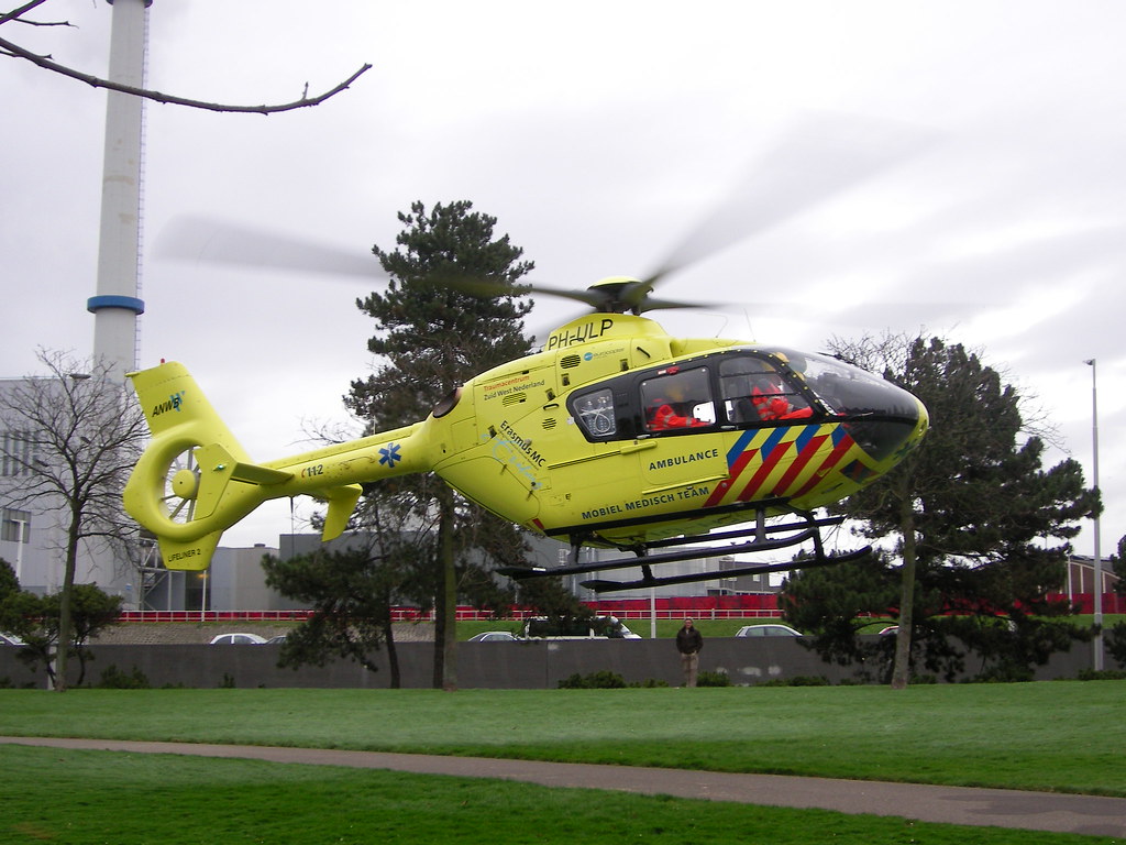 Medical Emergency Helicopter Eurocopter EC135 T2 Rotterdam