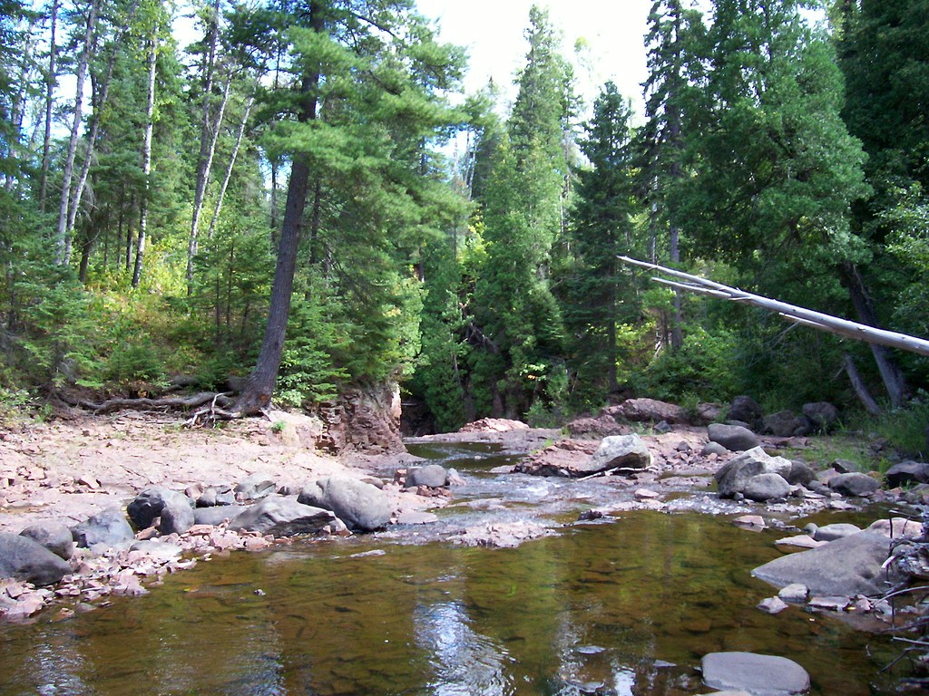 Split Rock River Split Rock Lighthouse State Park, Minneso