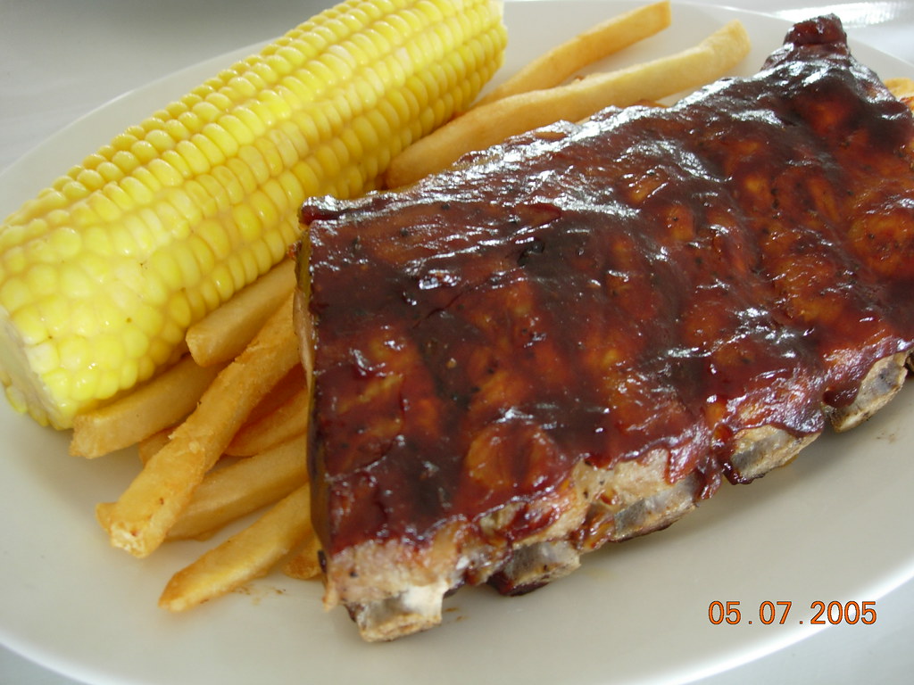 Santa Fe TexMex Grill BBQ Baby Back Ribs A rack of thic… Flickr