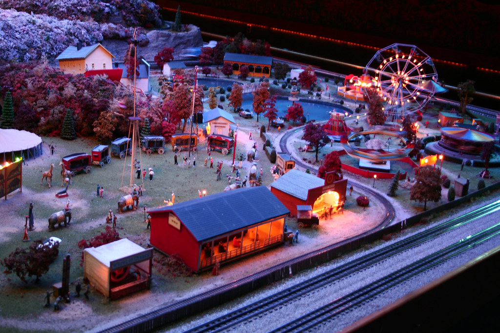 Model Train Carnival Dyanna Flickr