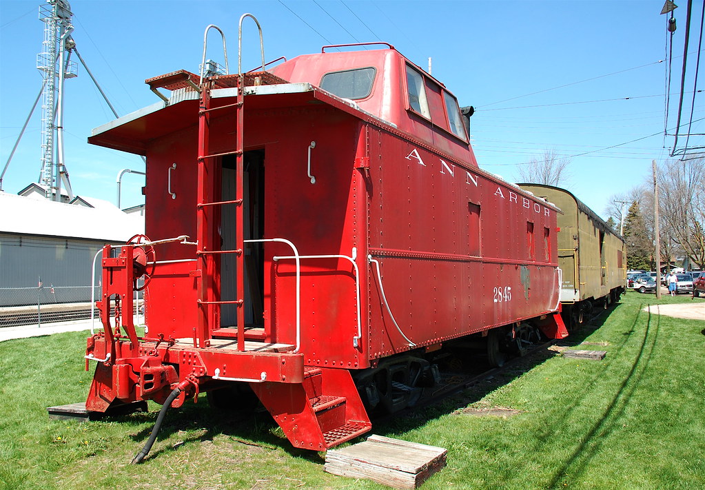 Caboose Collection of old railroad memorabilia in Shepherd… Flickr