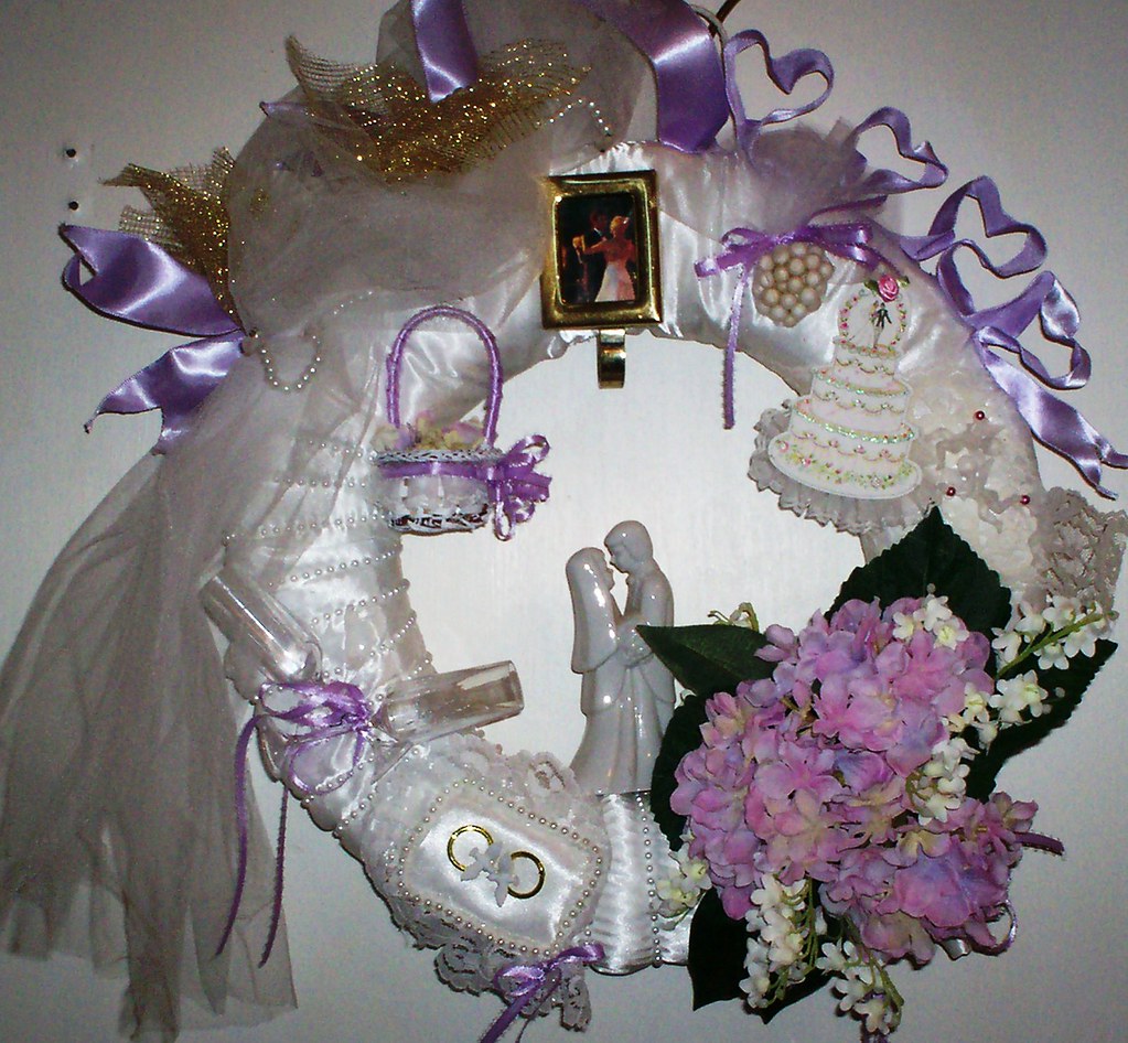 bride's wreath bride's wreath, a veil, flower girl basket … Flickr